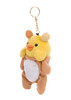 Kiiroitori San-X Original Rilakkuma Kigurumi Keychain Plush - Left Angle