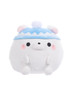 Honeymaru Rolling Mochi Series Holiday Polar Bear Plush - Front Angle