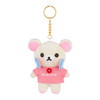 Korilakkuma San-X Original Gamer Series Keychain Plush - Front Angle