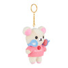 Korilakkuma San-X Original Gamer Series Keychain Plush - Right Angle
