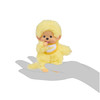 BLIND PICK Sekiguchi Monchhichi Colorful Assortment Plush Dolls - Silhouette Yellow