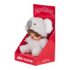 Sekiguchi Monchhichi Sitting Fluffy Koala Doll Plush - Left Angle In Packaging