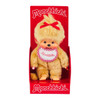 Sekiguchi Monchhichi Beige Girl With Bib - Front Angle In Box