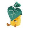 Honeymaru Alocasia Black Velvet Succulent Plush - Left Angle