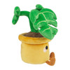 Honeymaru Monstera Succulent Plant Plush - Side Angle