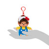 Hello Kitty x Monchhichi Big Head Hello Kitty Outfit Headband Keychain - Silhouette