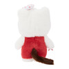 Monchhichi x Hello Kitty with Costume with a Gingham Bib Plush Doll