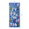 Moomin Wish Star Sticker Sheet - Dimensions