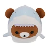 Chairoikoguma San-X Original Shark Costume Mochi Plush - Front Angle
