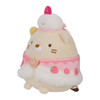 Sumikkogurashi San-X Original Neko Calico Sweet Series Plush - Left Angle
