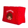 Monchhichi Quilted Pouch with Charming Design - Left Angle