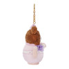 Chairoikoguma Tea Time Plush Keychain by Rilakkuma 