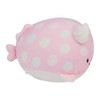 Jinbesan Polka Dot Pink Plush