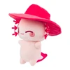 Honeymaru Cowboy Axolotl Plush