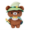 Rilakkuma Chairoikoguma Magic Plush M soft brown bear toy with warm tones and cuddly design for collectors and fans at Jellybeet