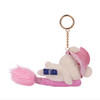 Korilakkuma Magic Plush Keychain | Official Rilakkuma Charm - Back Angle