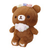 Rilakkuma Chairo Floral Tea Time Plush | 12" Soft Cuddle Toy - Left Angle