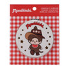 Monchhichi Aquamarine Compact Mirror – Kawaii Beauty Accessory