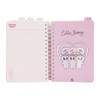 Esther Bunny Hardcover Spiral Notebook | Cute Kawaii Stationery - Inner Bookmark