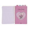 Esther Bunny Hardcover Spiral Notebook | Cute Kawaii Stationery - Inner Bookmark - Pink Bunny