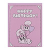 Esther Bunny Birthday Cards with kawaii bunny design in soft pastel colors, perfect for kids and bunny lovers at Jellybeet