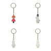 Moomin Flocked Keychains BB – Surprise Character Keychains - Back Angle