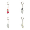 Moomin Flocked Keychains BB – Surprise Character Keychains - Left Angle