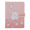 Moomin notebook with Moomintroll and Snorkmaiden illustration on white cover with smooth quality paper pages at Jellybeet
