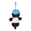 Monchhichi Stranger Things Hellfire Club Keychain | jellybeet - Back Angle