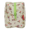 Monchhichi Makeup Pouch Green | Retro Character Cosmetic Bag - Side Angle