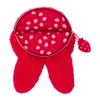 Monchhichi Strawberry Gi Coin Purse | Kawaii Accessory - Inside Angle