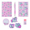 Rainylune Friend the Frog 7-piece kawaii stationery set with cute frog character design for students and teachers at Jellybeet