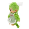 Monchhichi Green Tea Apron Girl Plush – Left Angle