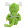 Monchhichi Green Tea Apron Girl Plush – Back Angle