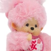 Monchhichi Sakura Girl Plush Toy | Official Jellybeet Store - Close Up