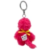 Monchhichi Watermelon Keychain | Fruits COLORS Plush Charm - Back Angle