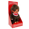 Monchhichi Japanese Logo Blue Eyes Plush - Display Box Right