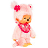 Monchhichi Sakura (Cherry Blossom) Girl Plush Toy - Pink - Right Angle