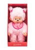 Monchhichi Classic Sakura Cherry Blossom Girl Plush Toy - Display Box Front