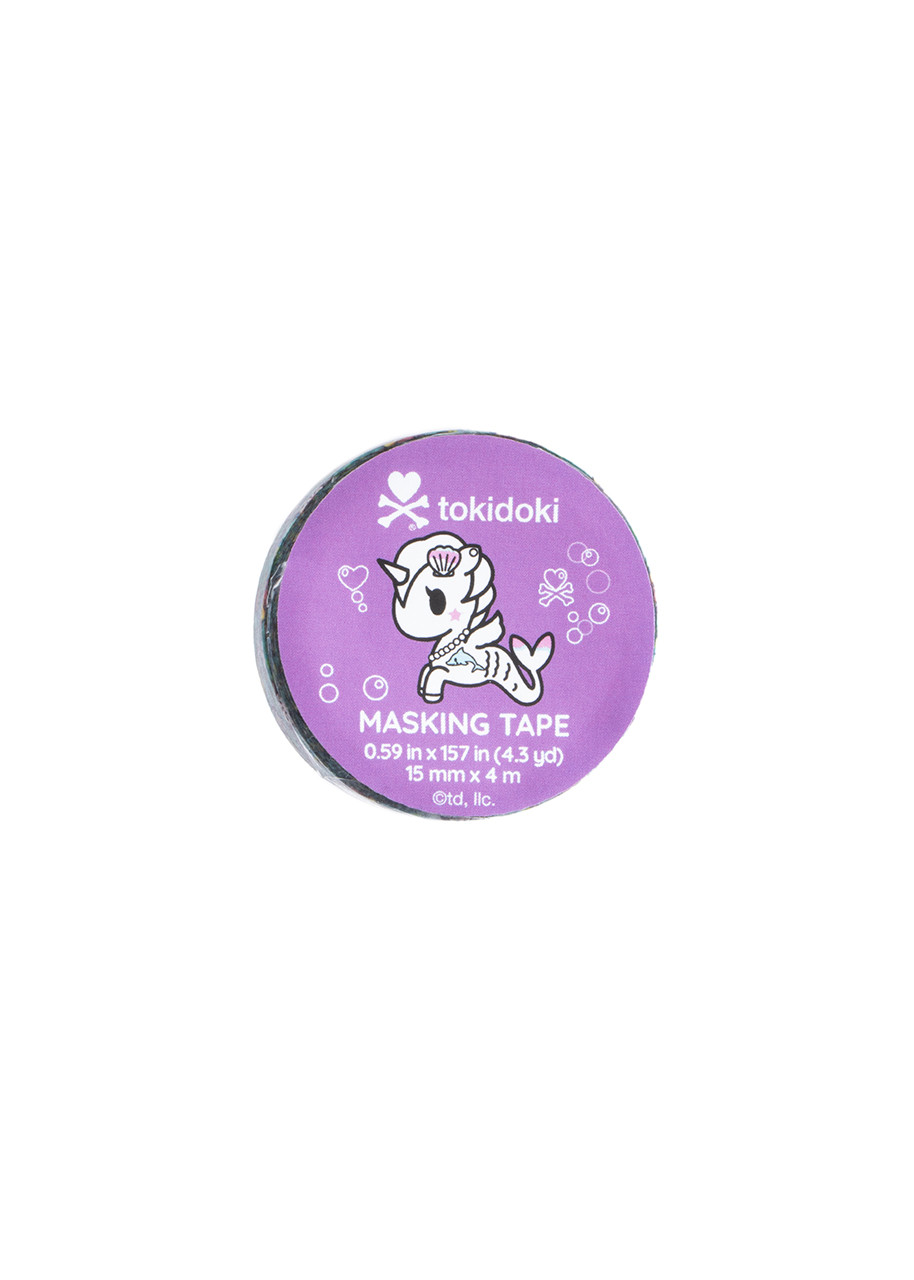 Tokidoki Unicorno Washi Tape - Teal