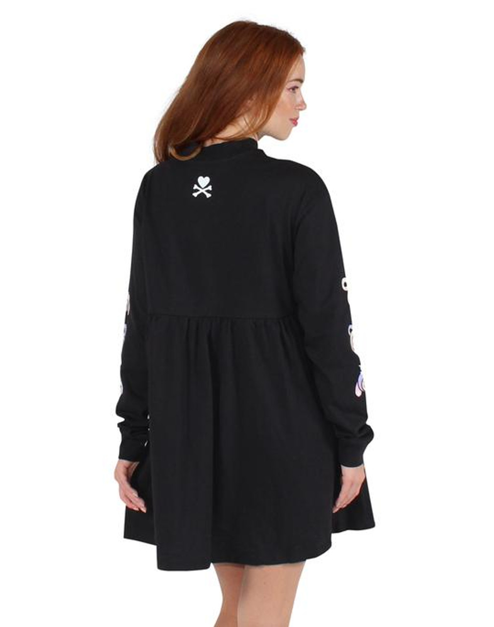 Doll Dress レイ　　　セーター　ブラック　黒　モックネック　S Richie Relaxed Turtleneck Sweater Mini Dress – Z SUPPLY