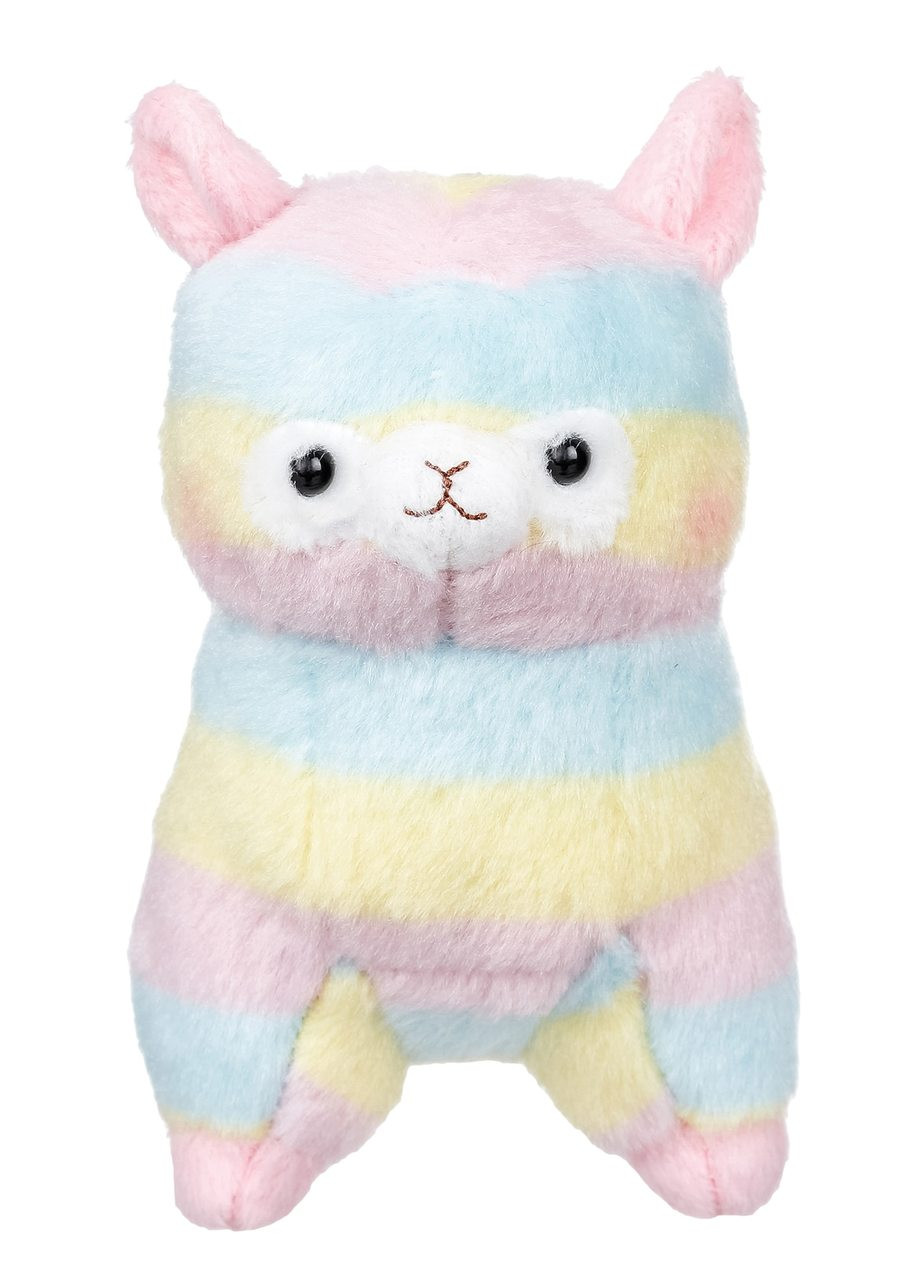 rainbow alpaca stuffed animal