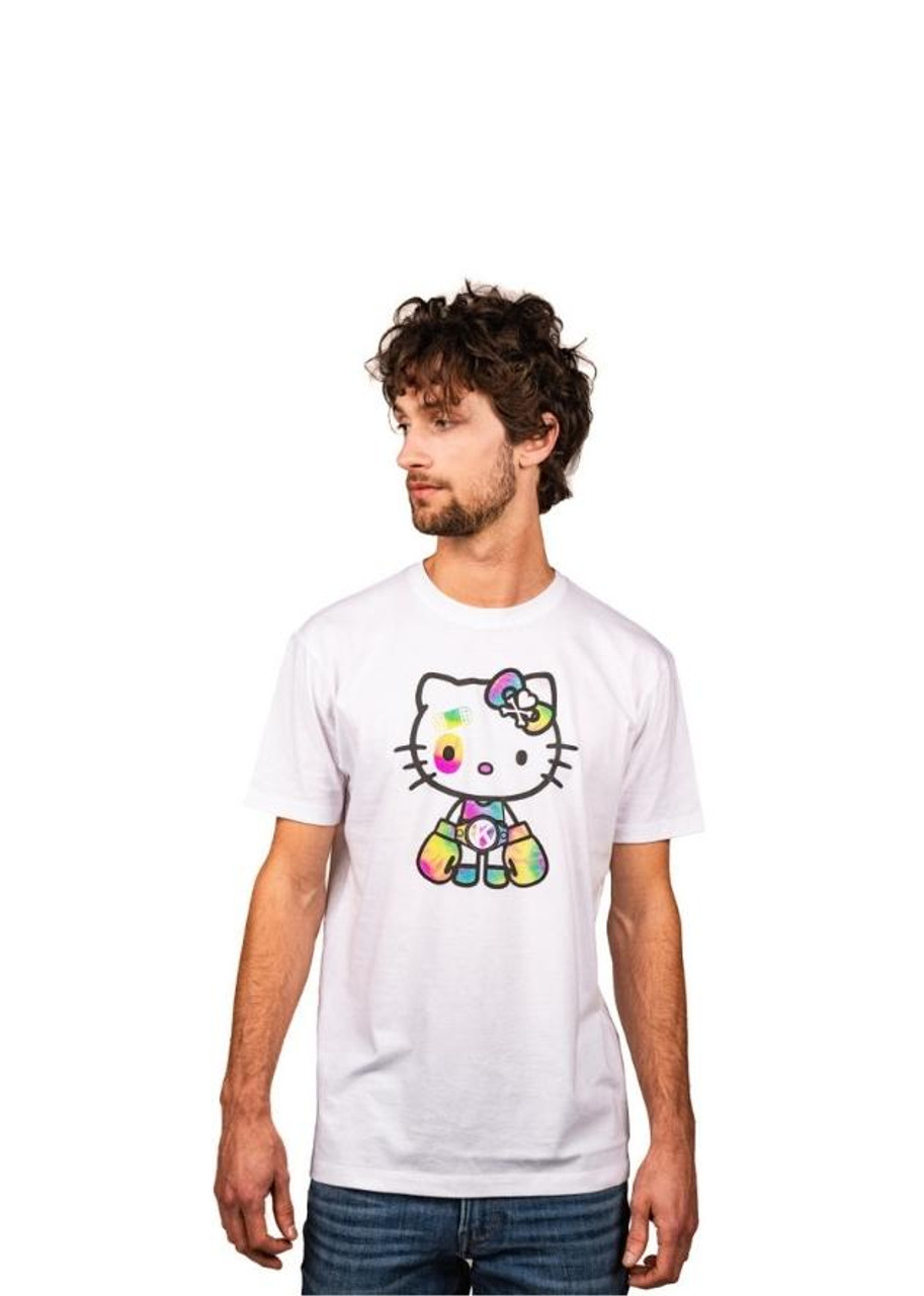 tokidoki x Hello Kitty Trippy Knockout Basic White Tee