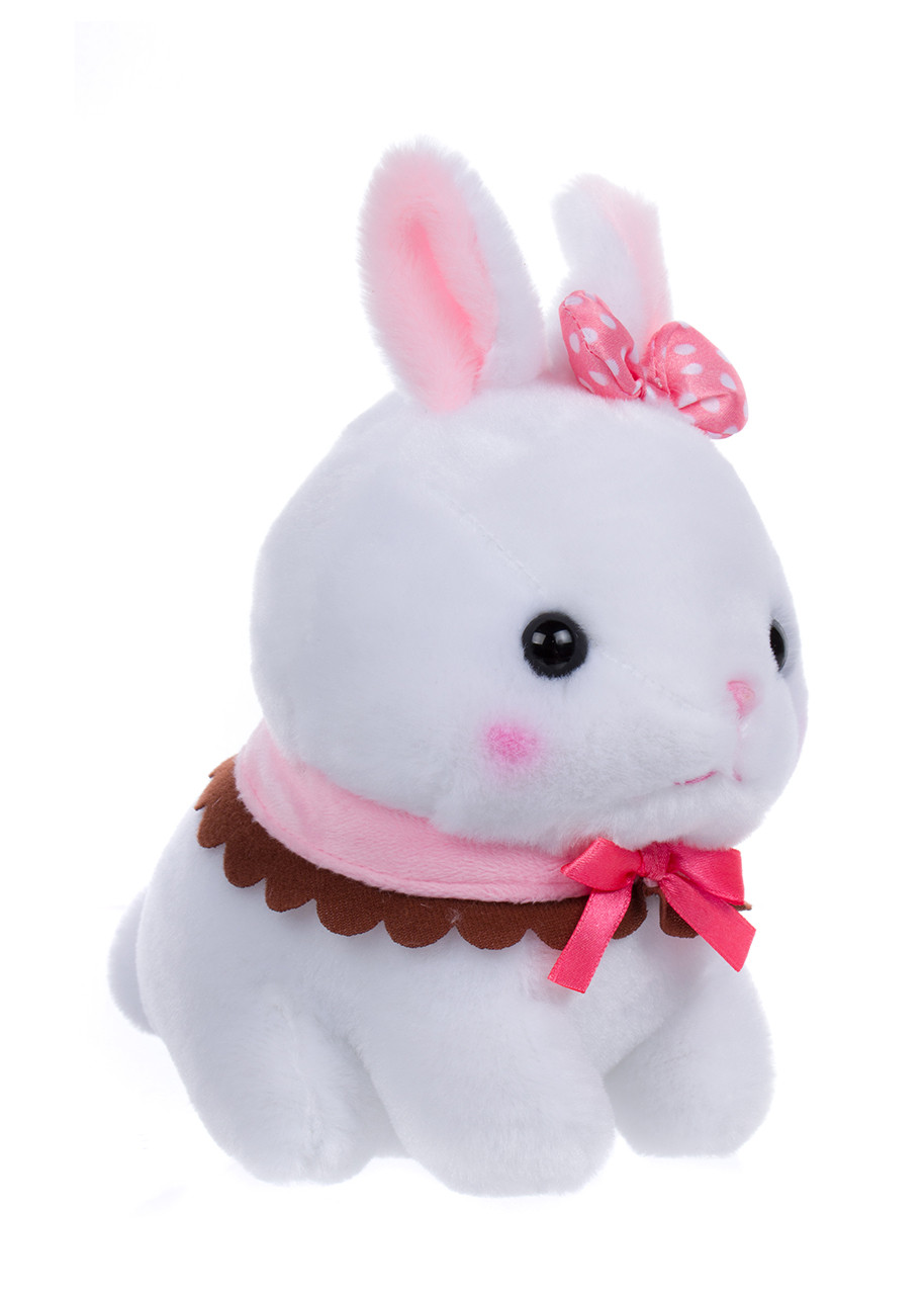 ぬいぐるみ   exclusivepinkpolka bunny Amazon.com: Bearington Loppy The Stuffed Bunny Plush, 16 Inch Pink