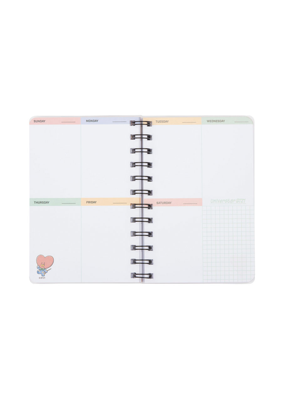 BT21 TATA Vintage Series Calendar Planner