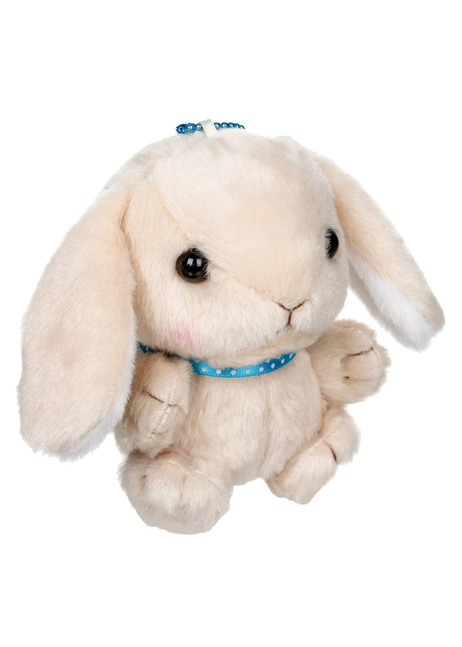 stuffed bunny keychain