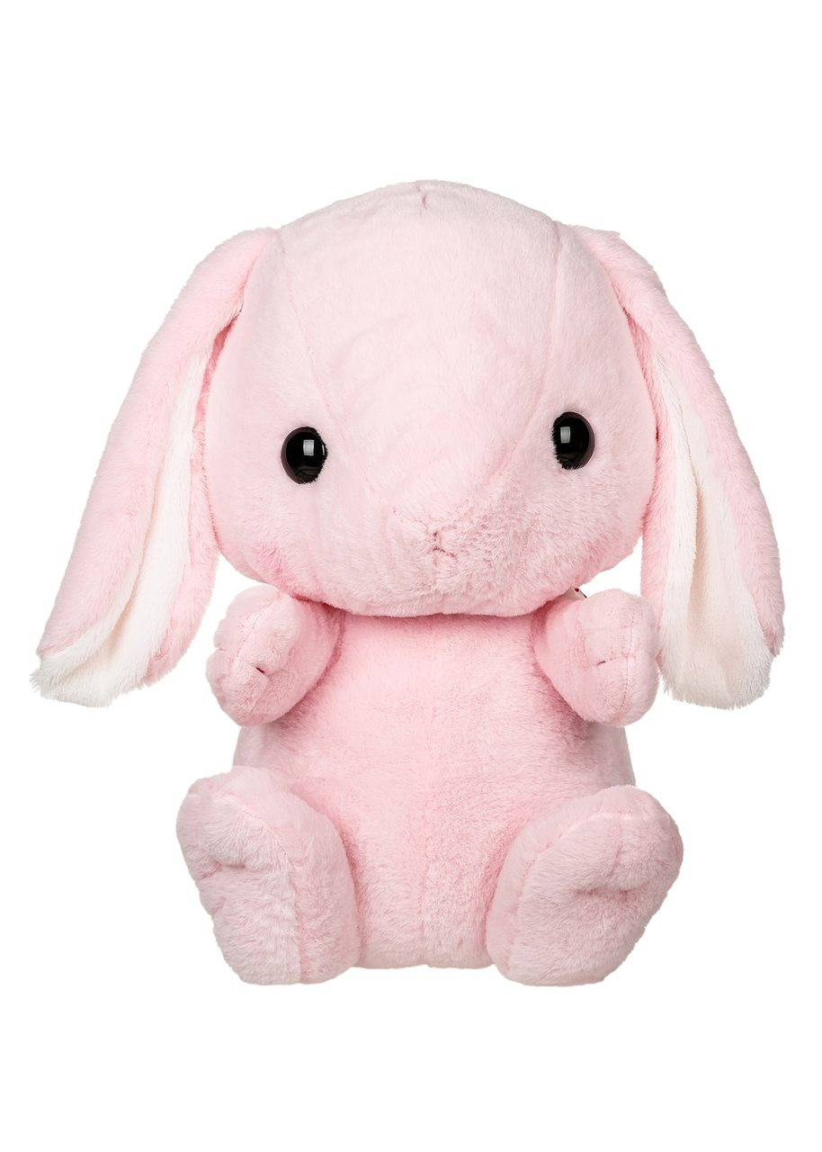 stuffed pink bunny