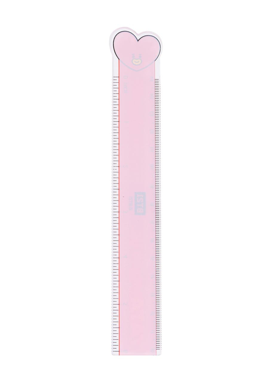 BT21 COOKY Ruler Pink