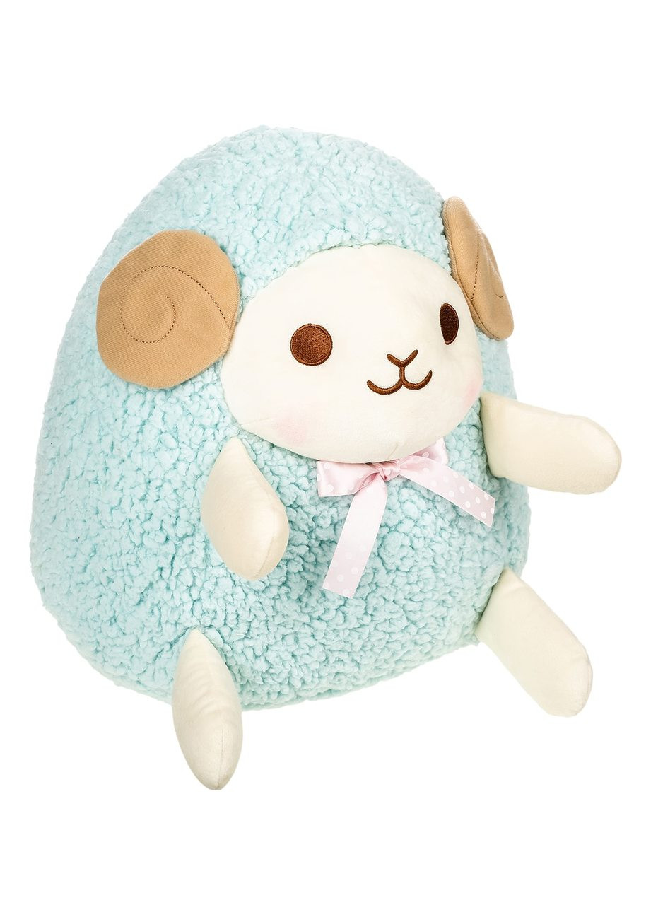 blue lamb stuffed animal