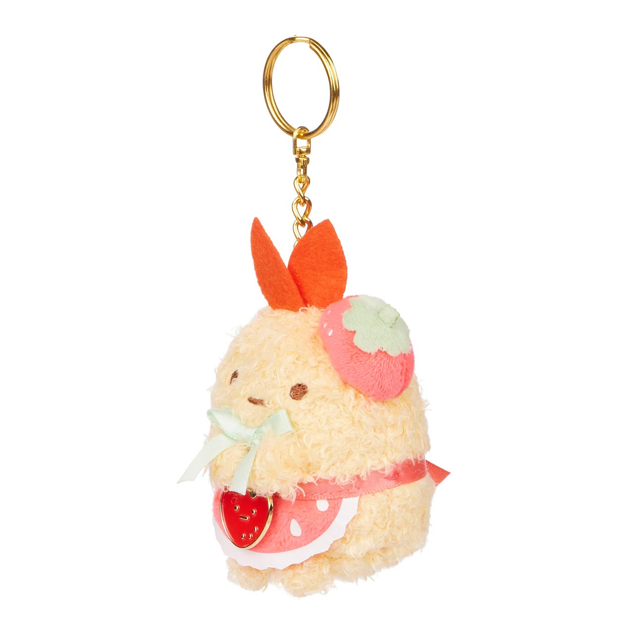 アクセサリー sumikko Sumikkogurashi Ebi San-X Original Strawberry Series Keychain